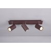 Trio Leuchten MARLEY Spotlight rust-coloured, 3-light sources