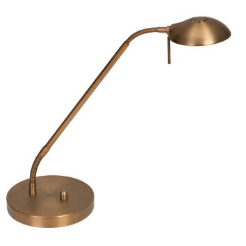 Steinhauer Mexlite table lamp LED bronze, 1-light source