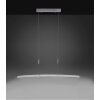 Pendant Light Paul Neuhaus JANINA LED stainless steel, 1-light source