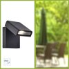 Brilliant TOYA Wall Light LED black, 1-light source