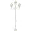 Albert 2041 lamppost light white, 3-light sources