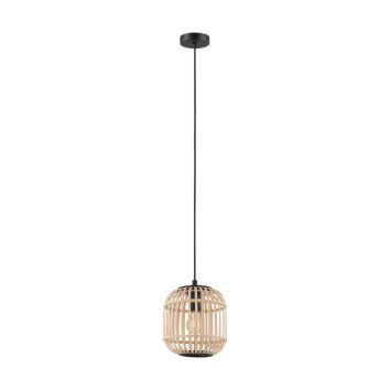 EGLO BORDESLEY Pendant Light black, 1-light source