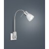 Trio-Leuchten Levisto Wall Light LED matt nickel, 1-light source