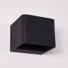 Chuitna Wall Light LED black, 2-light sources