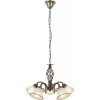 Globo chandelier white, 5-light sources