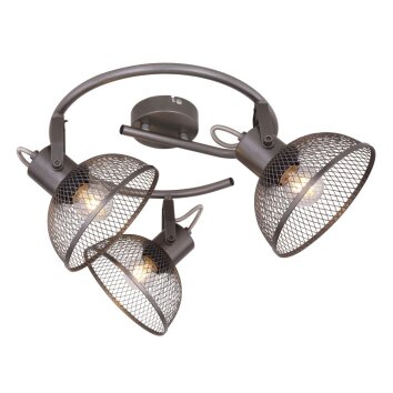 Spotlight Globo ISAKKA chrome, 3-light sources
