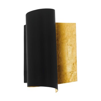 Eglo FALICETTO Wall Light gold, black, 1-light source