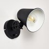 Pany Wall Light black, 1-light source
