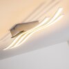 Trio CATOKI ceiling light LED chrome, 1-light source