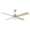 Faro Barcelona Icaria Ceiling Fan with Lighting aluminium, 2-light sources, Remote control