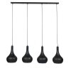 WILDERVANKSTERDALLEN Pendant Light brown, black, 4-light sources