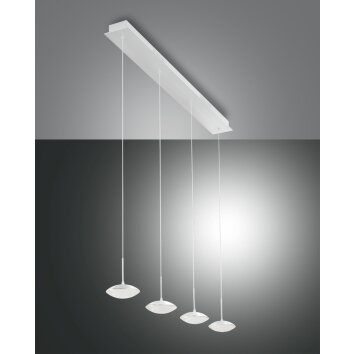 Fabas Luce HALE Pendant Light LED white, 4-light sources
