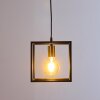 IBUSUKI Pendant Light gold, brass, black, 1-light source