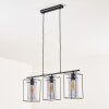 Lucea Pendant Light black, 3-light sources