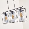 Lucea Pendant Light black, 3-light sources