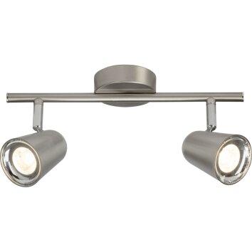 Brilliant NIFTY ceiling spotlight LED iron, 2-light sources