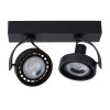 Ceiling Spotlight Lucide DORIAN LED black, 2-light sources