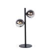 Lucide TYCHO Table Lamp black, 2-light sources