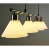 Trio 3751 pendant light stainless steel, matt nickel, 4-light sources