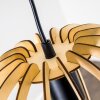 Wutt Pendant Light Light wood, black, 1-light source