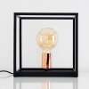 YUHIGAOKA Table Lamp copper, black, 1-light source