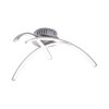 Leuchten-Direkt VALERIE Ceiling light LED stainless steel, 3-light sources