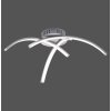 Leuchten-Direkt VALERIE Ceiling light LED stainless steel, 3-light sources