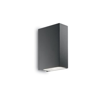 Ideal Lux TETRIS Outdoor Wall Light anthracite, 2-light sources