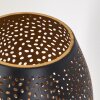 Table Lamp Saksborg black-gold, 1-light source