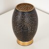 Table Lamp Saksborg black-gold, 1-light source