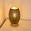Table Lamp Saksborg black-gold, 1-light source