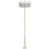 Albert 2042 lamppost light white, 3-light sources