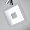 Baramita ceiling spotlight LED chrome, 2-light sources