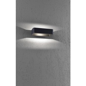 Paul Neuhaus HENDRIK Wall Light LED anthracite, 1-light source