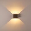 Chuitna Wall Light LED matt nickel, 1-light source
