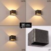 Chuitna Wall Light LED matt nickel, 1-light source