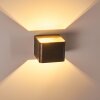Chuitna Wall Light LED matt nickel, 1-light source