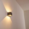 Chuitna Wall Light LED matt nickel, 1-light source