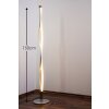 Mantra Sahara floor lamp LED chrome, 1-light source