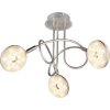 Globo LAILA ceiling light LED matt nickel, 3-light sources