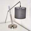 Huemoz Table Lamp matt nickel, 1-light source