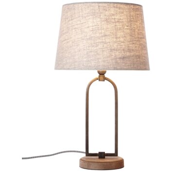 Brilliant SORA Table Lamp beige, 1-light source