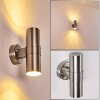 Satava Outdoor Wall Light LED chrome, 1-light source