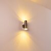 Satava Outdoor Wall Light LED chrome, 1-light source