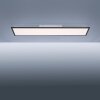Leuchten-Direkt FLAT Ceiling Light LED black, 1-light source, Remote control