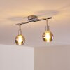 STRANDEROD Ceiling Light chrome, 2-light sources