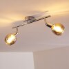 STRANDEROD Ceiling Light chrome, 2-light sources