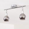 STRANDEROD Ceiling Light chrome, 2-light sources
