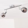 STRANDEROD Ceiling Light chrome, 2-light sources