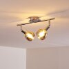 STRANDEROD Ceiling Light chrome, 2-light sources